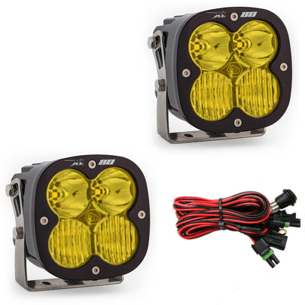 Baja Designs - XL80, Pair LED, Amber