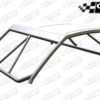 CAGE WRX - YXZ 1000R "SUPER SHORTY" CAGE ASSEMBLED - RAW FINISH - Image 6