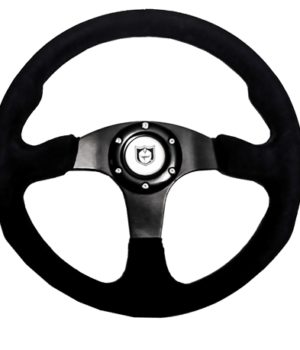 Pro Armor Formula Steering Wheel - 13" Circle (Black Suede)