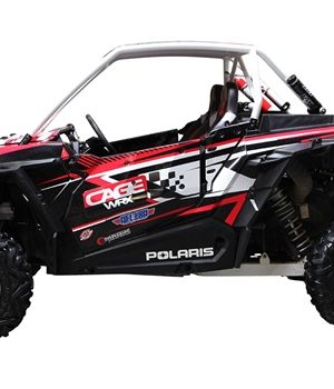 CAGE WRX - RZR XP 1000 "SUPER SHORTY" CAGE ASSEMBLED - RAW FINISH