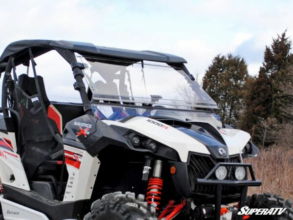 SuperATV - Can-Am Maverick Flip Windshield - Image 6