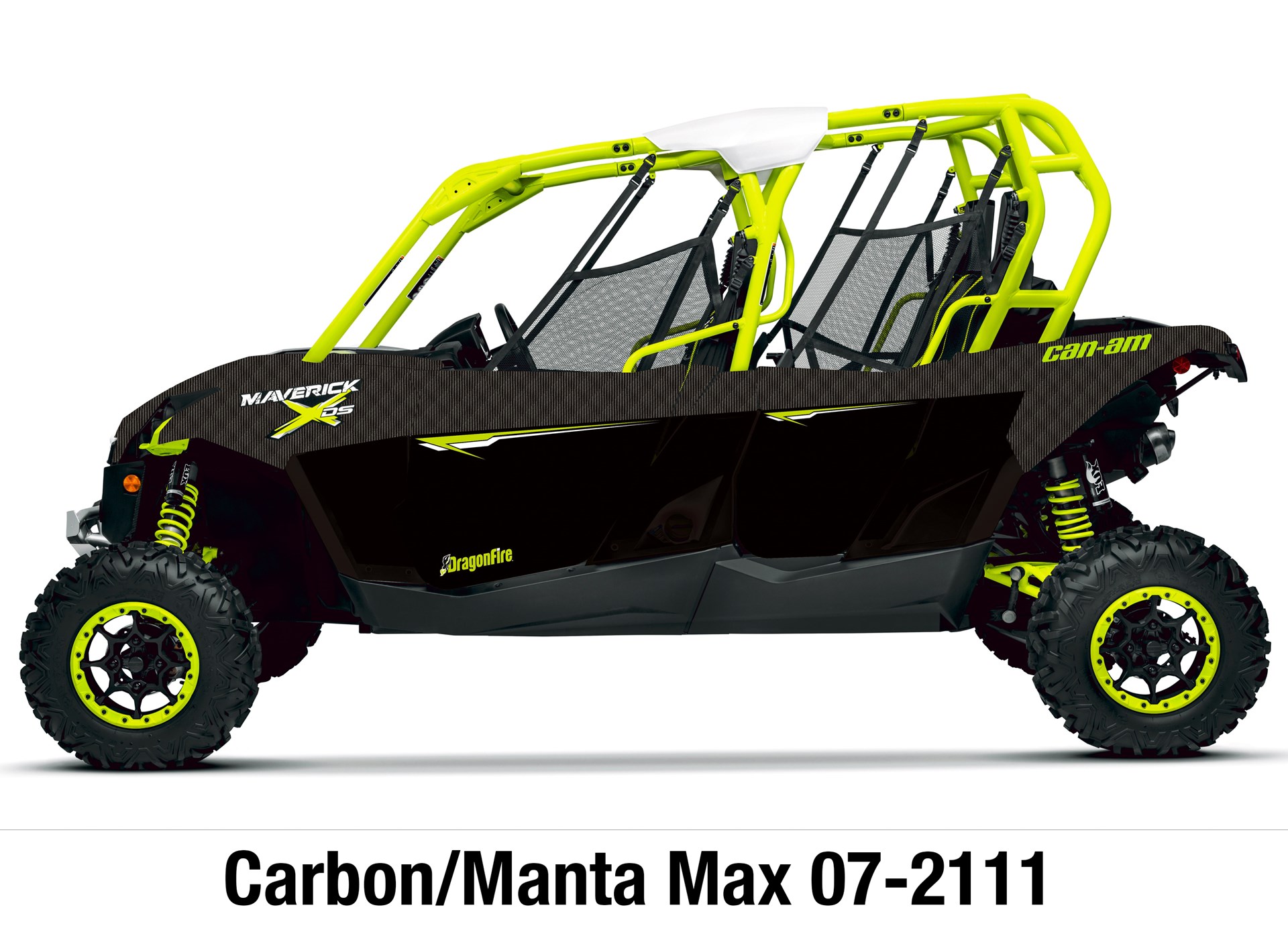 Dragonfire Racing 4 Seat Pursuit Door Graphics Can Am Bad Dragonfire Racing 4 Seat Pursuit Door Graphics Can Am