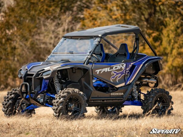 SuperATV - Honda Talon 1000 Flip Windshield - Image 2