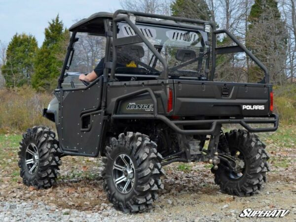 SuperATV Polaris Ranger Fullsize 500/570/800/900D Vented Rear Windshield - Image 4