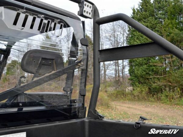 SuperATV Polaris Ranger Fullsize 500/570/800/900D Vented Rear Windshield - Image 6