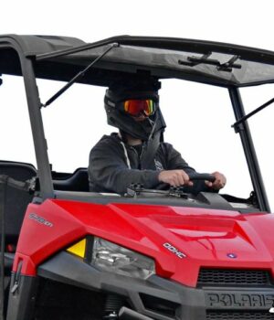 SuperATV Polaris Ranger Midsize EV/ETX/500/570 Flip Windshield