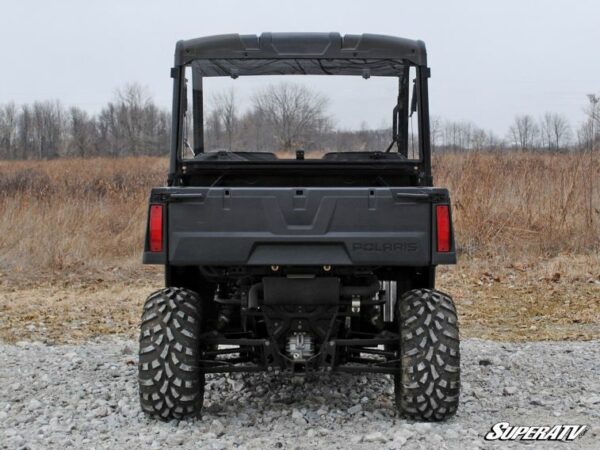 SuperATV Polaris Ranger Midsize EV/ETX/500/570 Rear Windshield (2015+) - Image 3