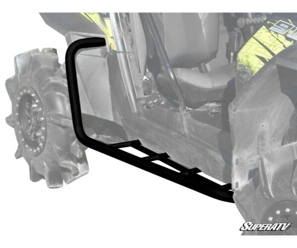 SuperATV - Polaris RZR XP 900 Heavy Duty Rock Sliding Nerf Bars
