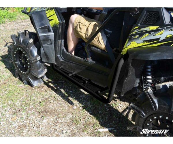 SuperATV - Polaris RZR XP 900 Heavy Duty Rock Sliding Nerf Bars - Image 4