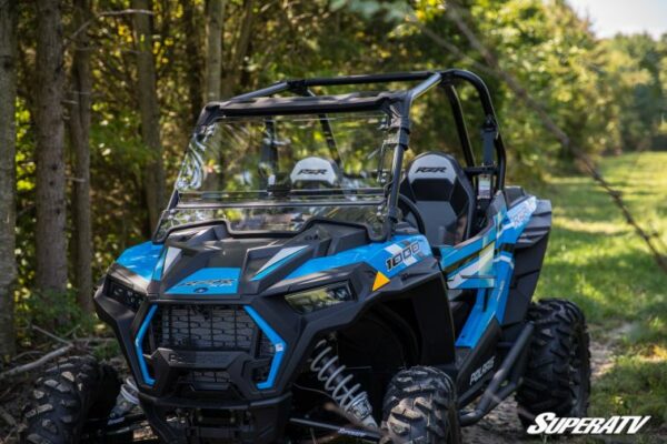 SuperATV Polaris RZR XP Turbo Flip Windshield - Image 2
