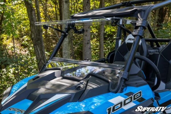 SuperATV Polaris RZR 900 Flip Windshield - Image 2