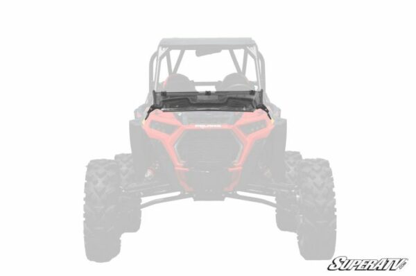 SuperATV Polaris RZR XP Turbo S Flip Down Windshield - Image 2