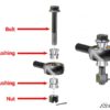 SuperATV - Polaris Ranger Fullsize 500 RackBoss Heavy Duty Rack and Pinion - Image 7