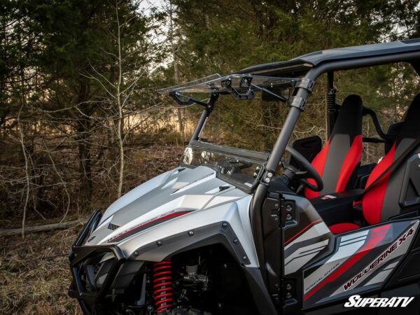 SuperATV - Yamaha Wolverine X2/ X4 Flip Windshield - Image 3